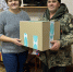 Вручение продуктовых наборов - Центр соцобслуживания населения